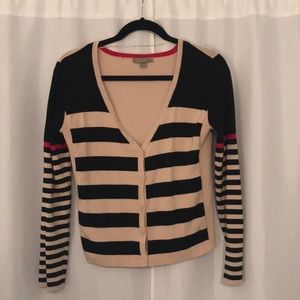 Striped cardigan